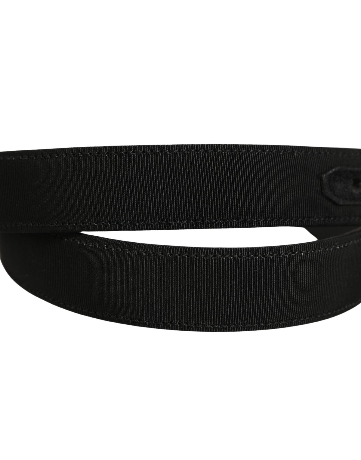 Dolce & Gabbana Black Classic Leather Silver Tone Buckle Belt - Eljoys Fashion 