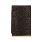 Gucci Brown Wool Oves Aries Scarf