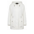 Mr&Mrs Italy White Cotton Women Jacket - Eljoys Fashion 