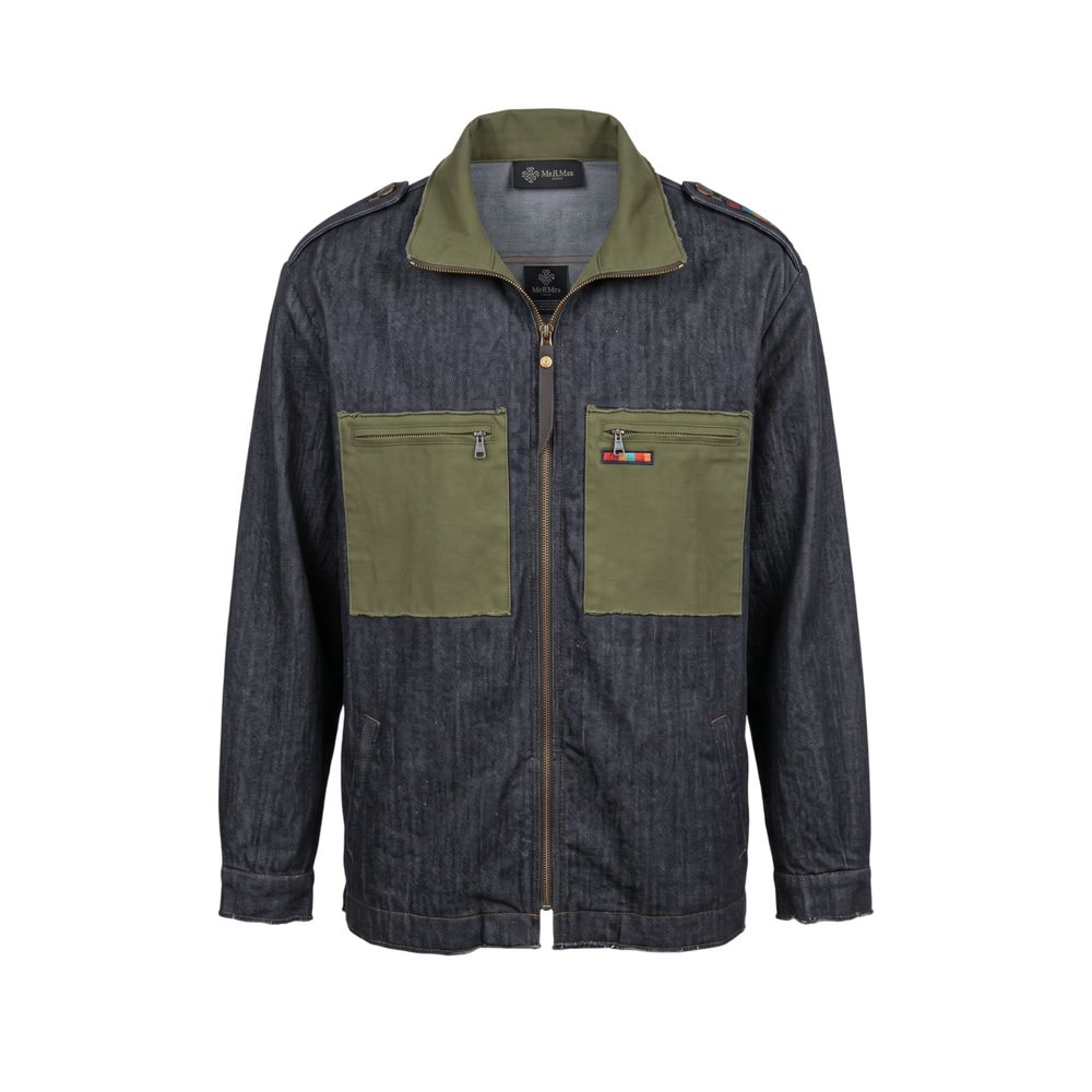 Mr&Mrs Italy Grey Cotton Men Jacket - Eljoys Fashion 