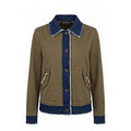 Mr&Mrs Italy Green Cotton Women's Jacket - Eljoys Fashion 