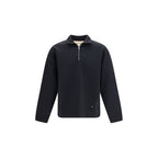 Valentino Garavani Black Cotton Sweatshirt - Eljoys Fashion 