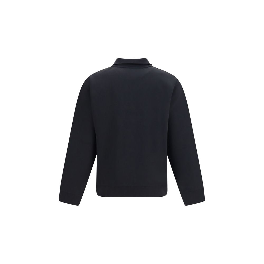 Valentino Garavani Black Cotton Sweatshirt - Eljoys Fashion 