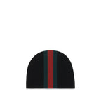 Gucci Black Wool Oves Aries Beanie - Eljoys Fashion 