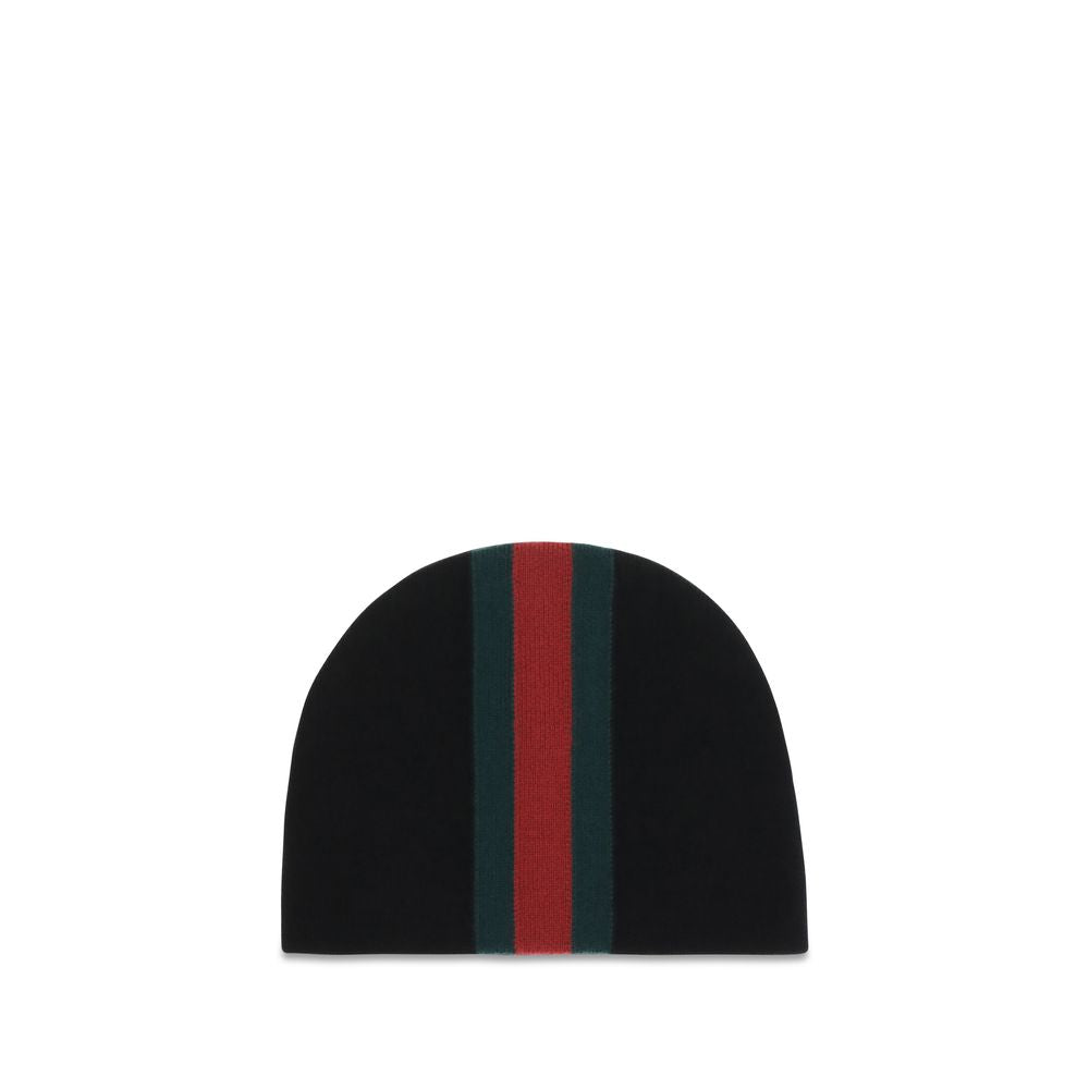 Gucci Black Wool Oves Aries Beanie - Eljoys Fashion 