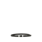 Our Legacy Black Calf Leather Bos Taurus Regular Belt - Eljoys Fashion 