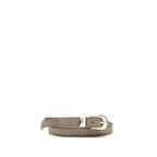 Our Legacy Brown Calf Leather Bos Taurus Thin Belt - Eljoys Fashion 