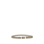 Our Legacy Brown Calf Leather Bos Taurus Thin Belt - Eljoys Fashion 
