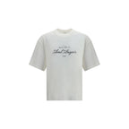 White cotton T-shirt by Axel Arigato featuring a classic fit and minimal design, shown on a plain background.