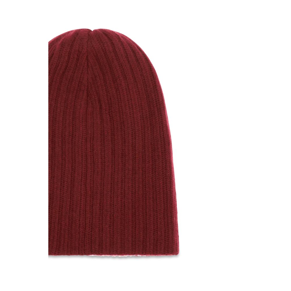 Baziszt Bordeaux Cashmere Beanie - Eljoys Fashion 