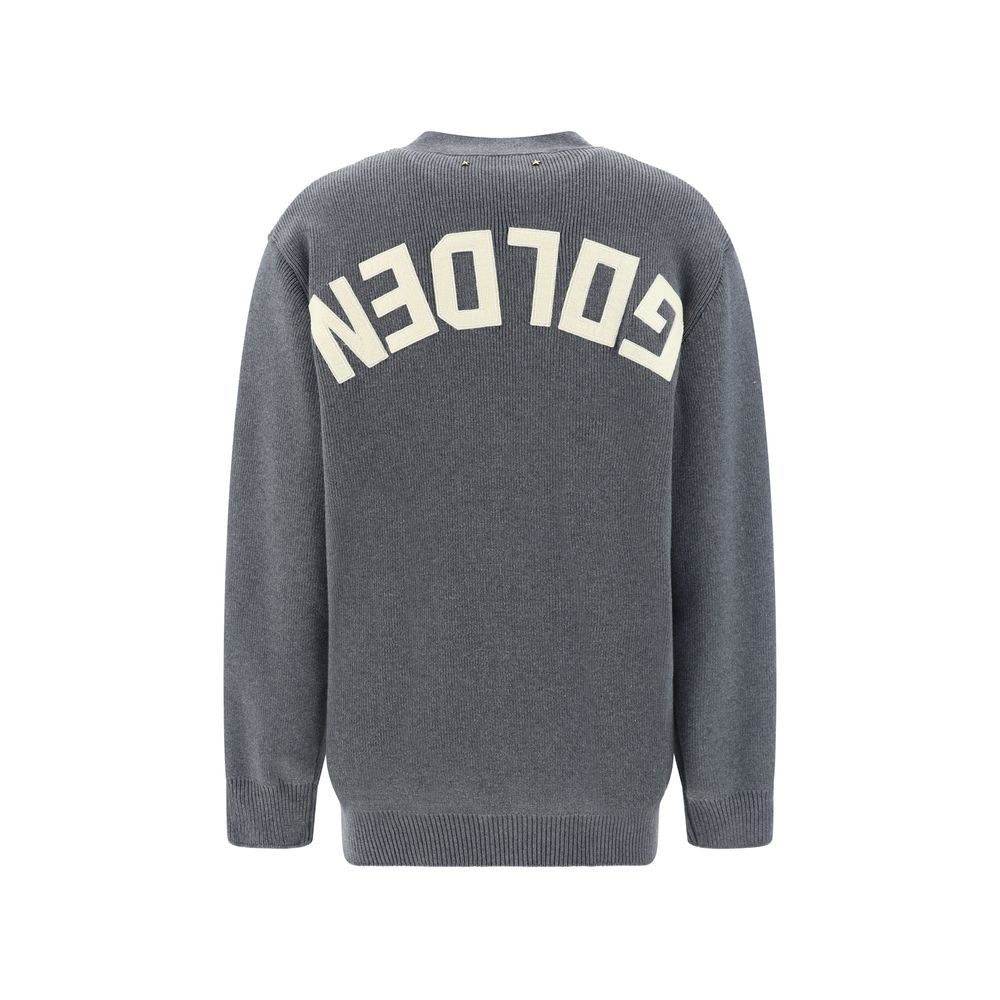 Golden Goose Gray Cotton Cardigan - Eljoys Fashion 