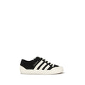 Y-3 Black Fabric Low Top Sneakers - Eljoys Fashion 