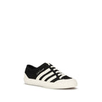 Y-3 Black Fabric Low Top Sneakers - Eljoys Fashion 