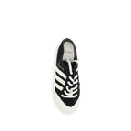 Y-3 Black Fabric Low Top Sneakers - Eljoys Fashion 