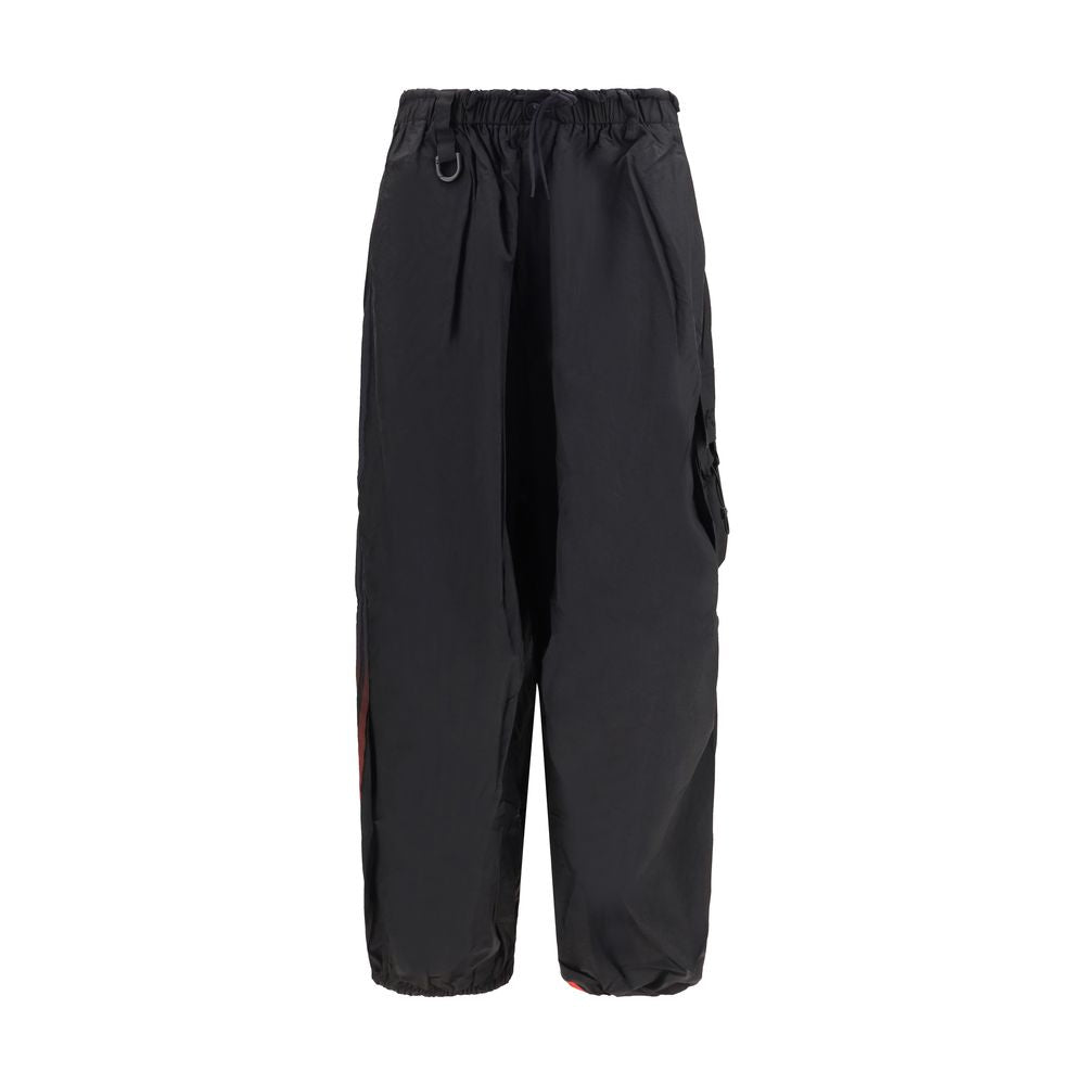 Y-3 Black Polyamide Cargo Pants - Eljoys Fashion 