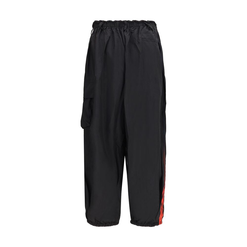 Y-3 Black Polyamide Cargo Pants - Eljoys Fashion 