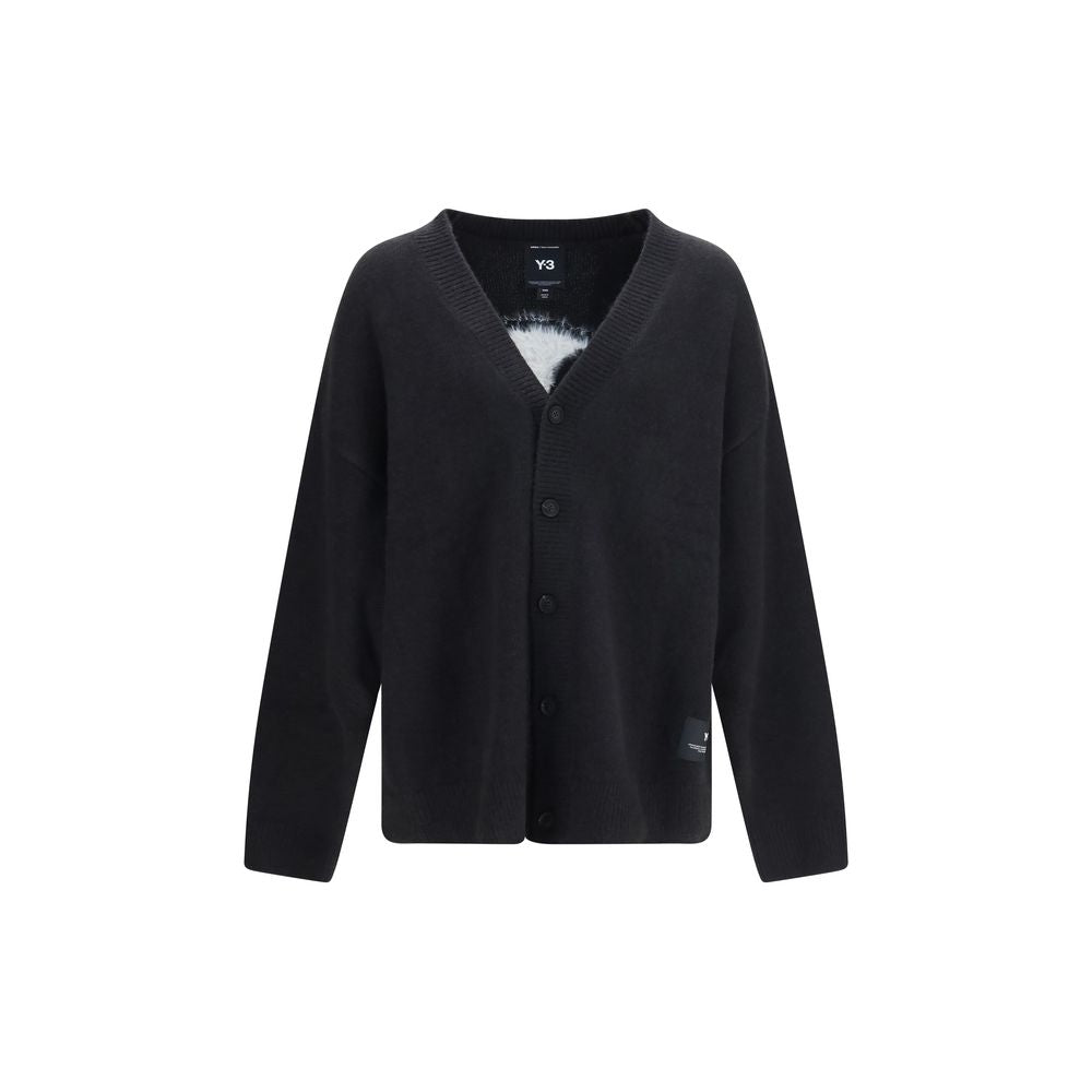 Y-3 Black Polyamide Cardigan - Eljoys Fashion 