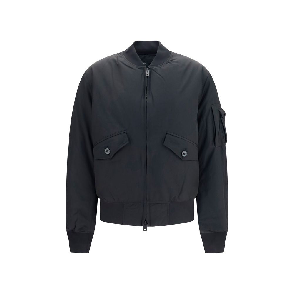 Y-3 Black Polyamide Bomber - Eljoys Fashion 