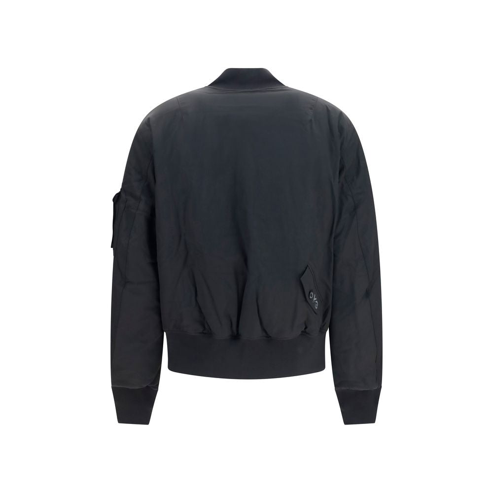 Y-3 Black Polyamide Bomber - Eljoys Fashion 