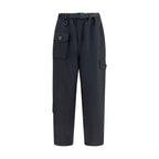Y-3 Black Polyester Athletic Pants - Eljoys Fashion 