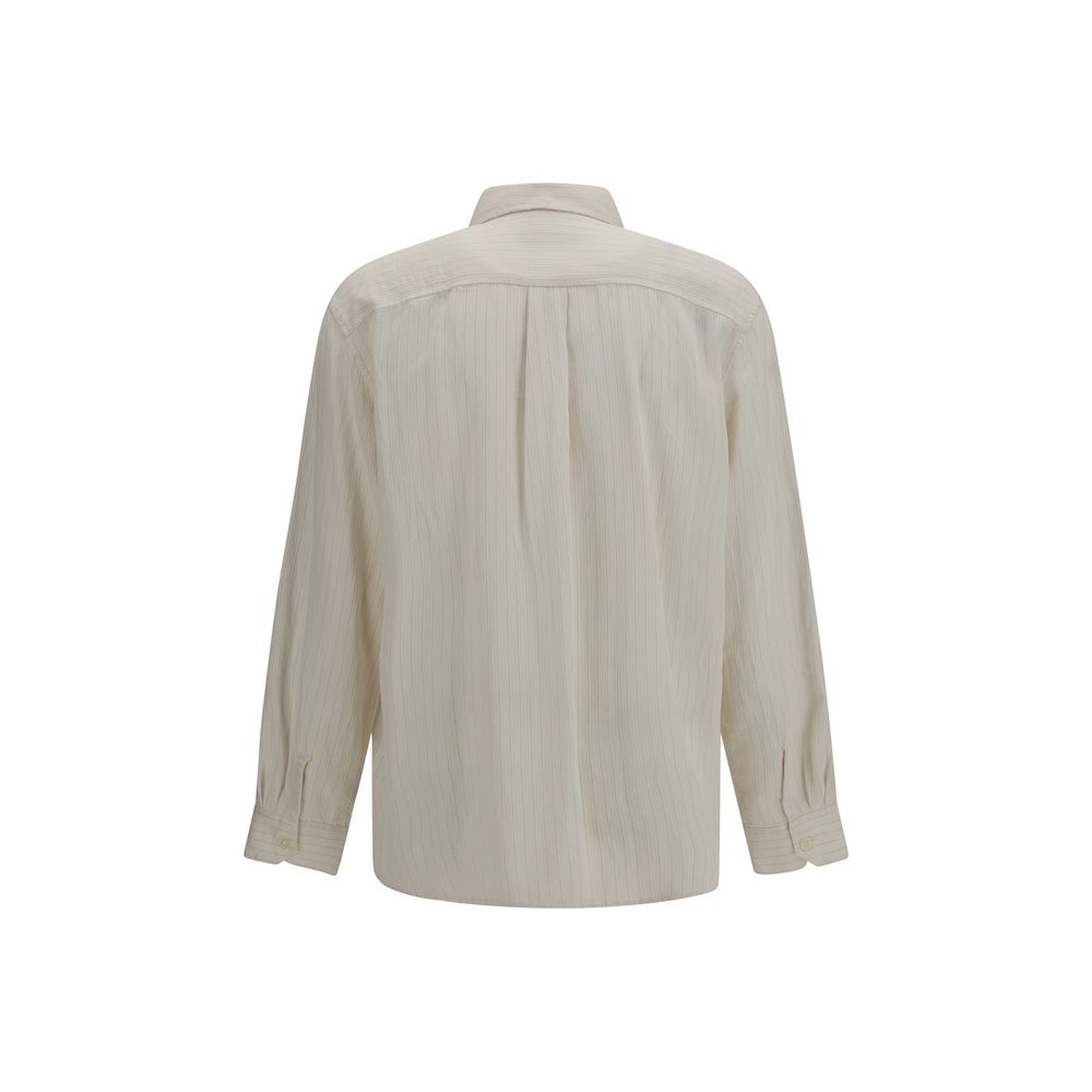 Our Legacy Beige Lyocell Dress Shirt - Eljoys Fashion 