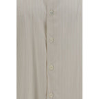 Our Legacy Beige Lyocell Dress Shirt - Eljoys Fashion 