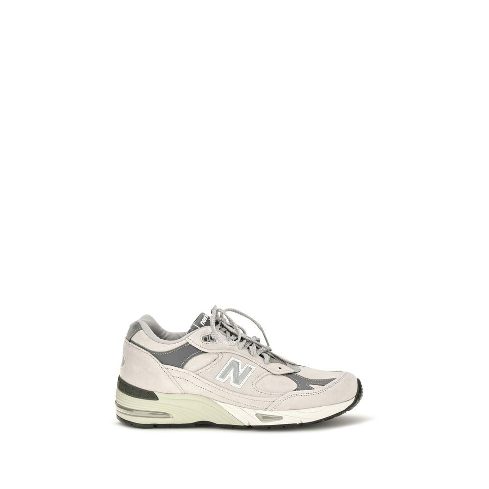 New Balance Gray Suede Leather Athletic Sneakers - Eljoys Fashion 