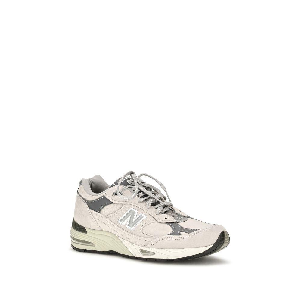 New Balance Gray Suede Leather Athletic Sneakers - Eljoys Fashion 