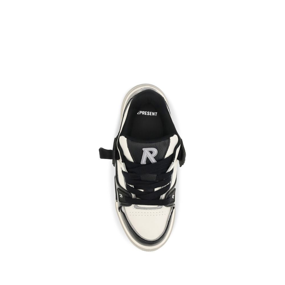 Represent Multicolor Calf Leather Bos Taurus Chunky Sneakers featuring vibrant leather panels and a thick rubber sole.