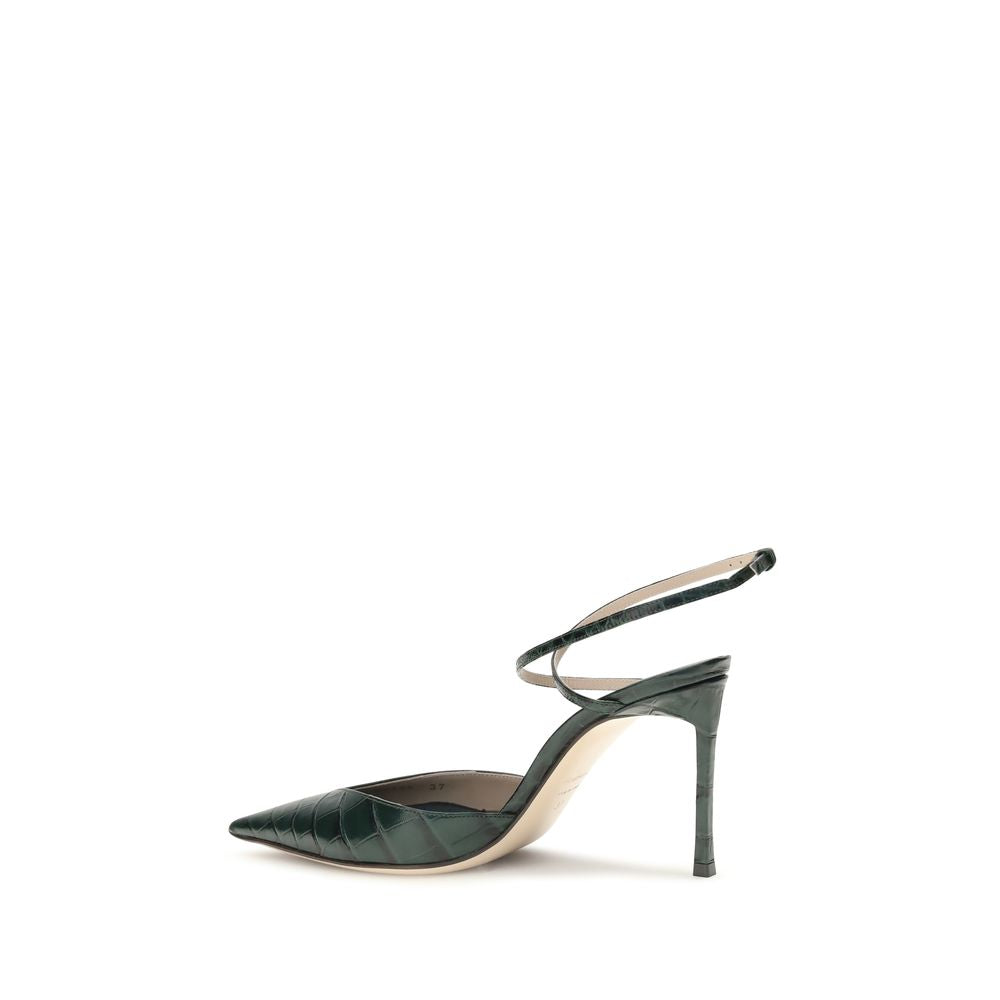 Tom Ford Bicolor Calf Leather Bos Taurus High Heel Pumps - Eljoys Fashion 