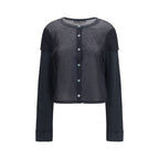 Our Legacy Black Cotton Cardigan - Eljoys Fashion 