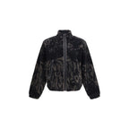 ROA Brown Polyester Full-Length Jacket - Eljoys Fashion 