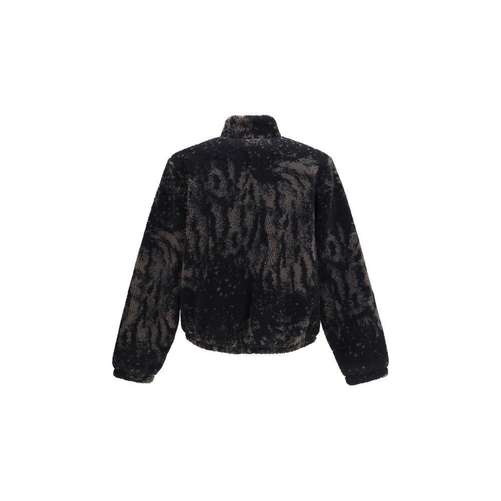 ROA Brown Polyester Full-Length Jacket - Eljoys Fashion 