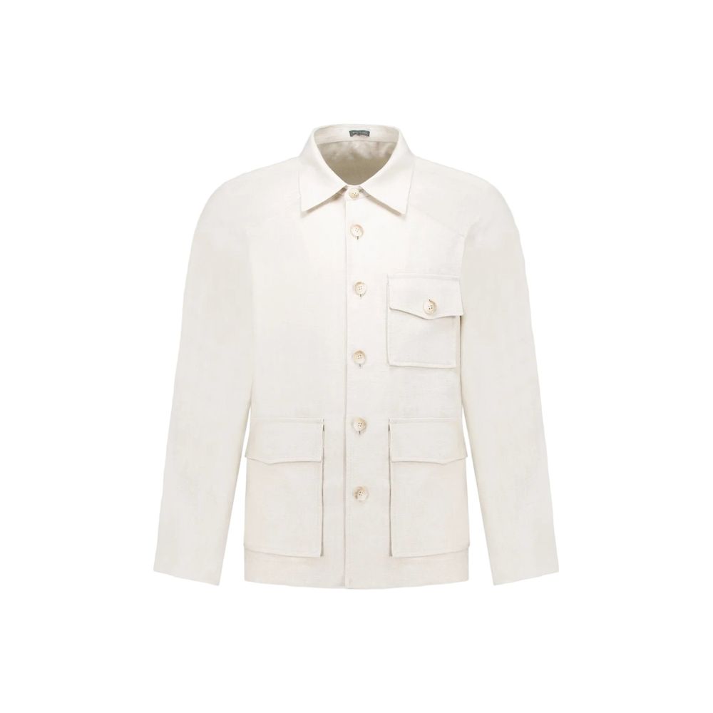 Autore Beige Linen Jacket - Eljoys Fashion 