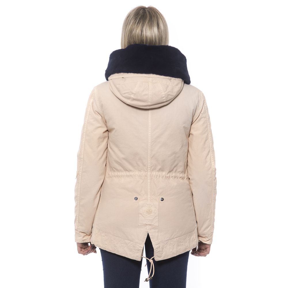 Mr&Mrs Italy Pink Cotton Women Jacket - Eljoys Fashion 