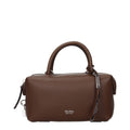 Max Mara Brown Leather Handbag - Eljoys Fashion 