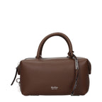 Max Mara Brown Leather Handbag - Eljoys Fashion 
