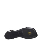 Jil Sander Black Leather Flip-Flop Sandals