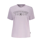 Converse Purple Cotton T-Shirt