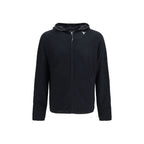 ROA Black Polyester Sweatshirt