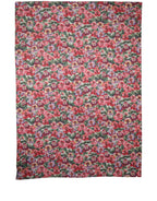Dolce & Gabbana Multicolor Floral Cotton Lace Stole Scarf