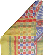 Dolce & Gabbana Multicolor Silk Carretto Foulard Scarf