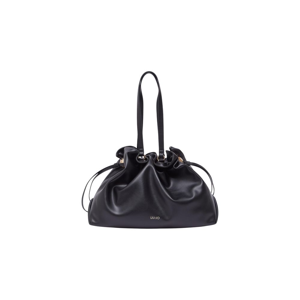 Liu Jo Black Polyethylene Handbag - Eljoys Fashion 