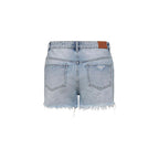 Only Light Blue Cotton Shorts - Eljoys Fashion 