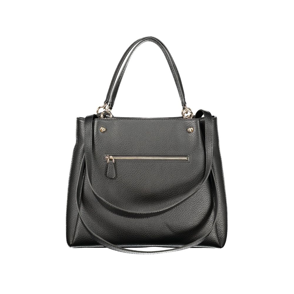 Guess Jeans Black Polyurethane Women's Bag - Eljoys Fashion 