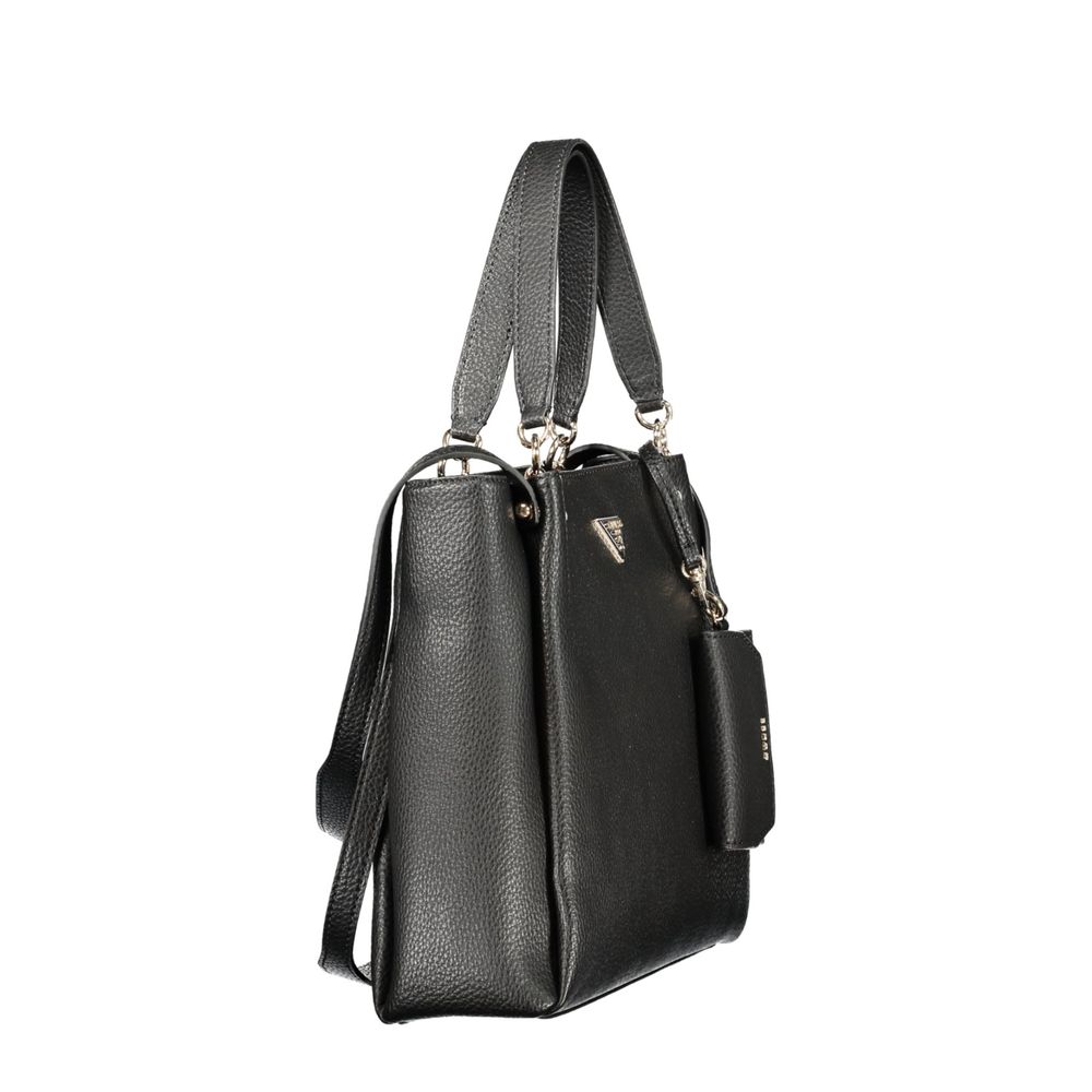 Guess Jeans Black Polyurethane Women's Bag - Eljoys Fashion 