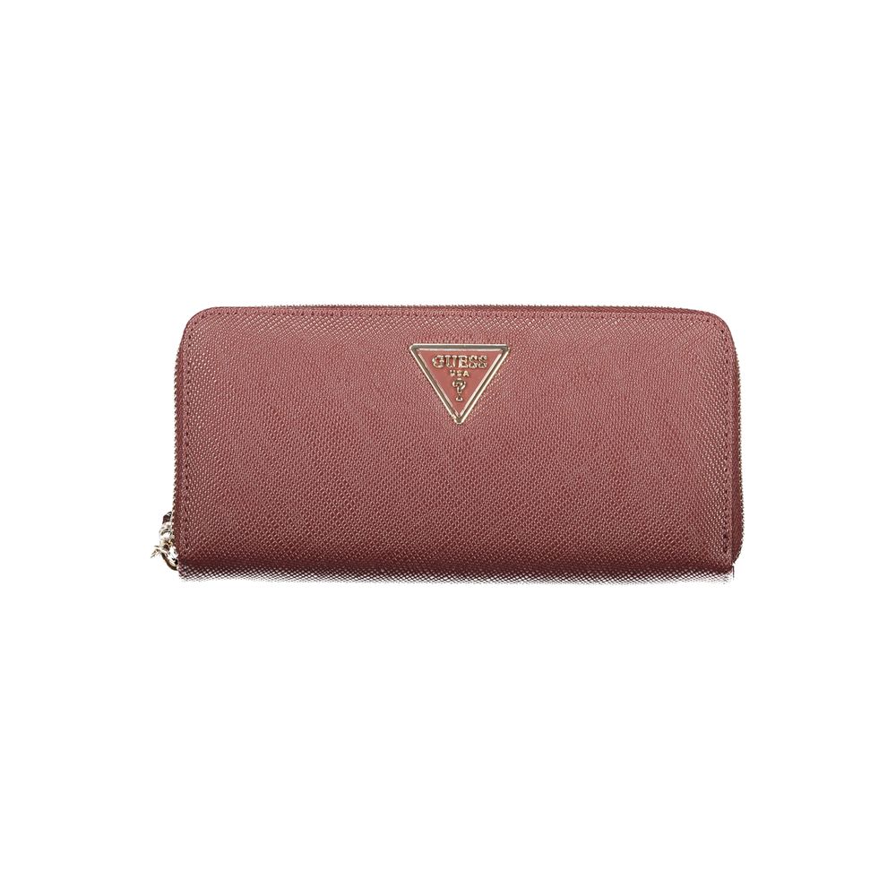 Guess Jeans Brown Polyethylene Wallet