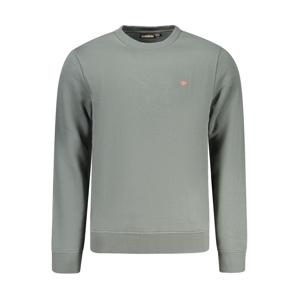 Napapijri Green Cotton Sweatshirt