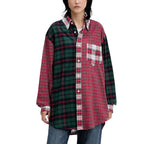 Tommy Hilfiger Jeans Red Cotton Longsleeve Shirt