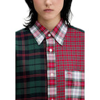 Tommy Hilfiger Jeans Red Cotton Longsleeve Shirt